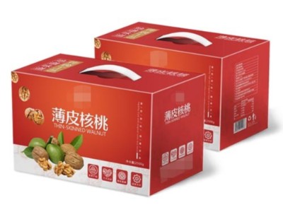 來濟(jì)南禮品盒定制廠家定制干果禮盒，讓您過個喜慶年！